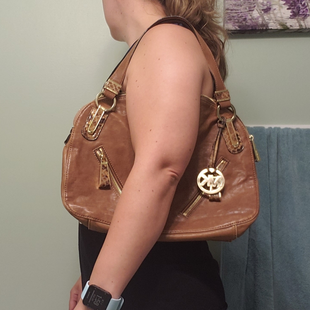 Michael Kors Leather satchel - Picture 4 of 8